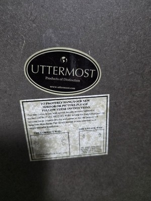 Uttermost Mirror Metal Frame