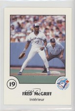1988 Toronto Blue Jays Fire Safety French Fred McGriff HOF 0wm7