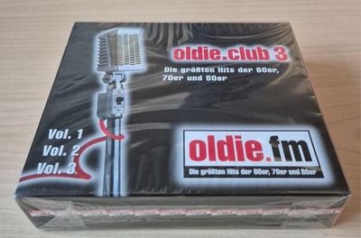 Various 3-CD-Box ''Oldie.Club 3'' Vol. 1-3 oldie.fm Falcon Neue Medien 2000