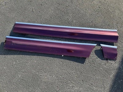 1997-2005 OEM Buick Park Avenue 3 Pcs Driver Side Door Trim Molding Berry Color