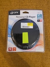 Vintage GPX PC101B Personal CD Player   Sealed New   Earbuds, Shuffle Play