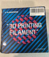 FLASHFORGE 3D Printer Filament Blue PLA 1.75 mm 1 Kg/ 2.2 Lbs Spool