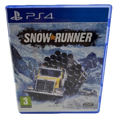 Snowrunner PS4 Spiel Sony PlayStation 4 Driving Truck Sim Videospiel & Hülle