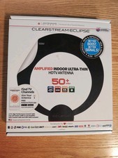 Antennas Direct ClearStream Eclipse Amplified Indoor Ultra Thin HDTV Antenna