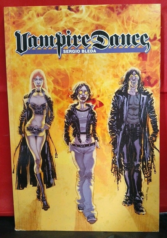 Vampire Dance Graphic Novel By Sergio Bleda Graphic Novel.  Dark Horse Comics.