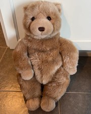 Gund TEDDY BOOM Plush 2437 Retired Brown Tan Teddy Bear 17"