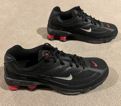 Nike Shox Ride 2 Black University Red Shoes Mens Size 11 II7635