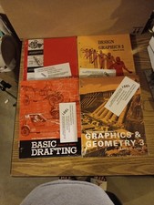 Collection of engineering graphics textbooks by James H Earle 6 Books Flopy Disc