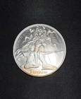 Silver Shield 1 oz. TRIVIUM GIRLS BU Silver Round in Capsule! .999 Pure AG!