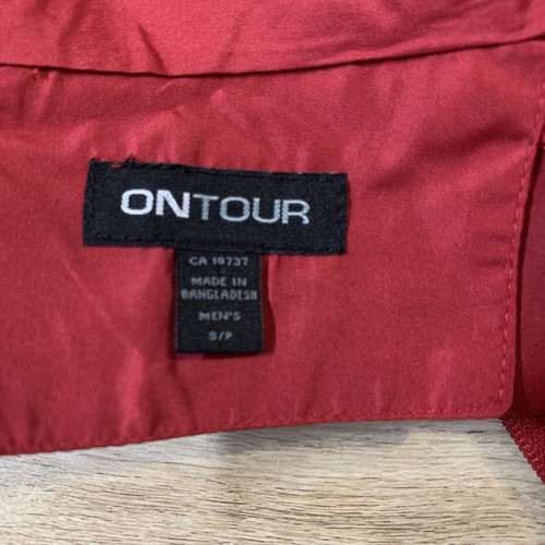 Ontour On Tour Case Landwirtschaft Windbreaker Jacke 1/4 Reißverschluss kurzärmelig Golf - Bild 8 von 10