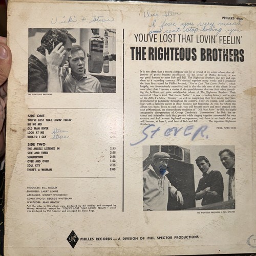 The Righteous Brothers - You’ve Lost That Loving Feeling - PHLP- 4007 - Vinyl LP - Picture 2 of 4