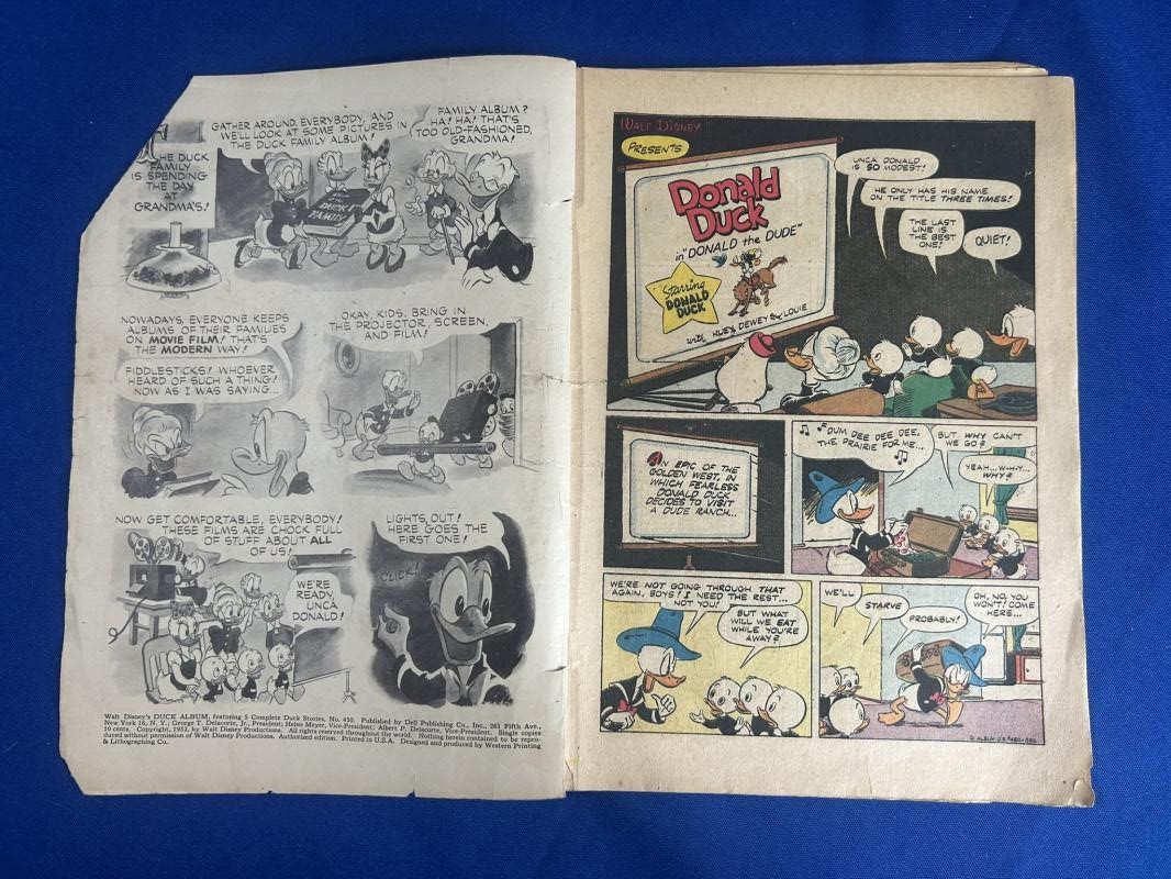 本物 初版 Mickey Magazine ドナルドダック表紙 1952年頃 超希少 初版 Mickey Magazine ドナルドダック 1952年 表紙