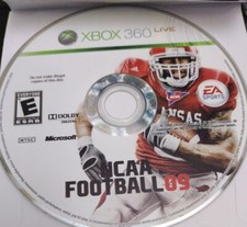 NCAA Football 09 (Microsoft Xbox 360 disc only, 2008)