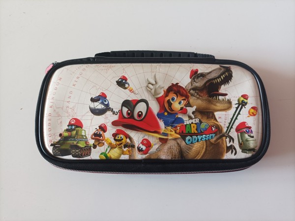 Funda Ardistel Slim Travel Para Nintendo Switch, Diseño Super Mario Odyssey