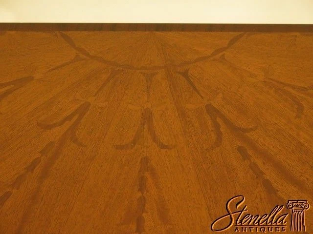 28431EC: Mesa consola Adam Gold con incrustaciones de madera satinada dorada Demilune Foto 4 de 4