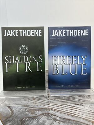 Chapter 16 Series Shaiton's Fire & Firefly Blue by Jake Thoene lot of 2 PB
