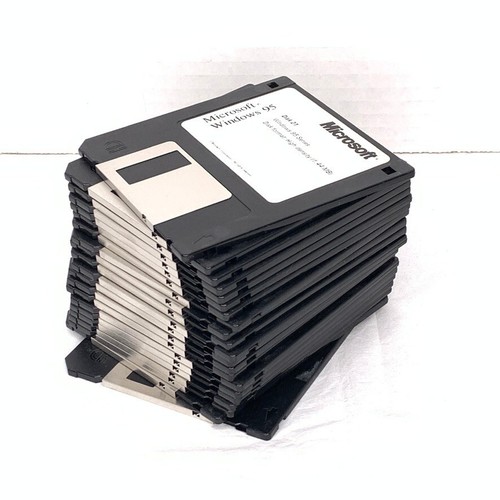 Microsoft Windows 95 Series 3.5" Floppy Disk Set 1-21 High Density 1.44mb Untest - Photo 7/7