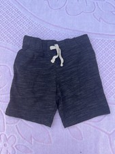 Childrens Place Boys Sweat Shorts Pull On Grey Size S 5/6