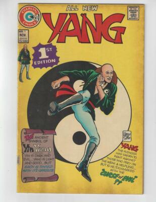 Yang #1/Bronze Age Charlton Comic Book/VG+