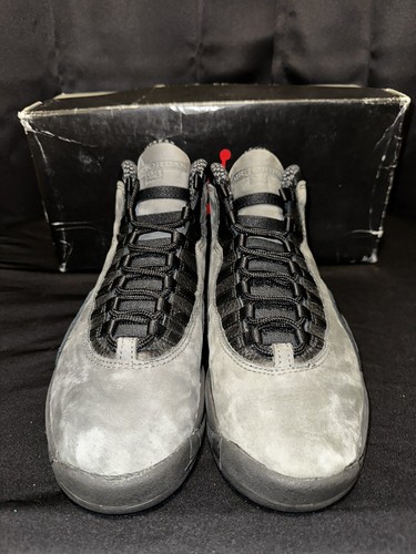 Nike Air Jordan 10 X "SHADOW" 1994 Size 8.5 ORIGINAL Made In Korea - Picture 3 of 10