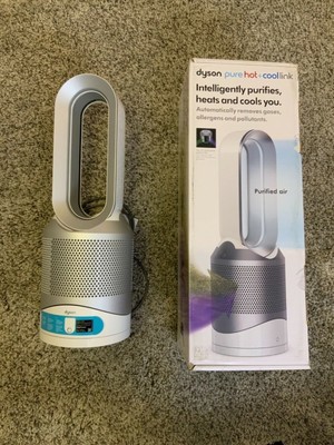 Dyson Pure Hot Cool Link Air Purifier Heater Fan Silver Hp02 Ebay