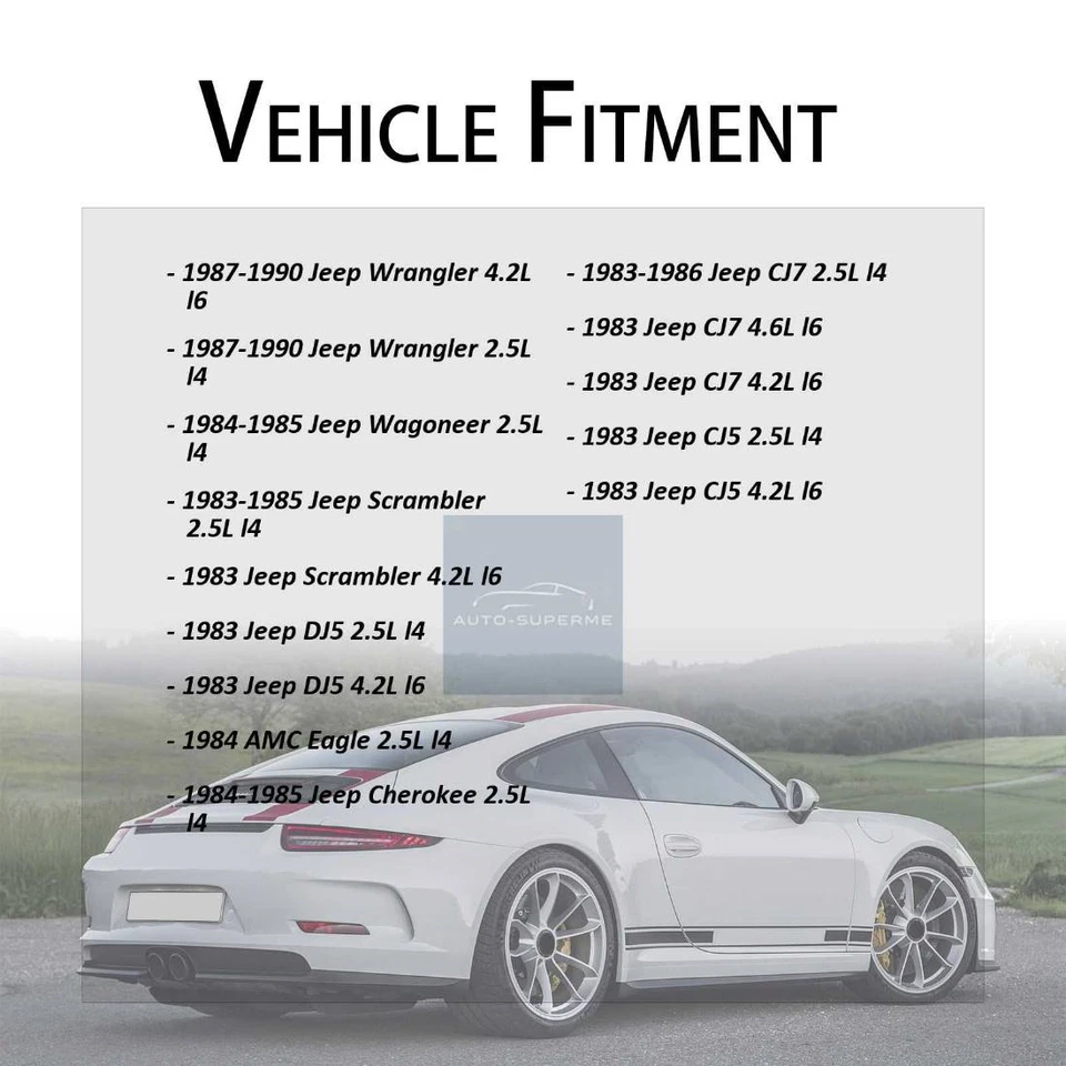 Power Steering Pump For Jeep DJ5 4.2L 1983 Jeep DJ5 2.5L 1983 - Image 2 of 4