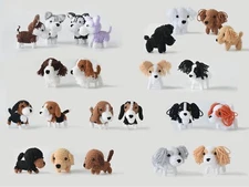 Mini Amigurumi Dogs Crochet - Miniature Dogs, Mini Husky, Poodle, ...