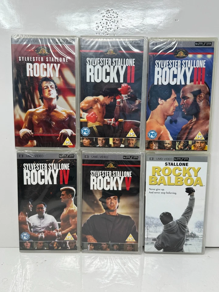 Video Deportes Rocky 1-6 (UMD) PSP UMD Buen Estado!!! Foto 2 de 4