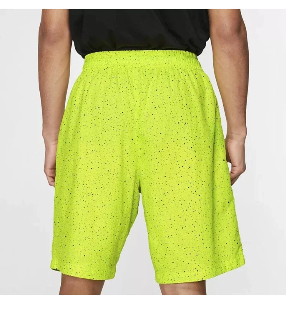 Nike Air Jordan Jumpman Cement Poolside Training Shorts CI9133 345 Size XL