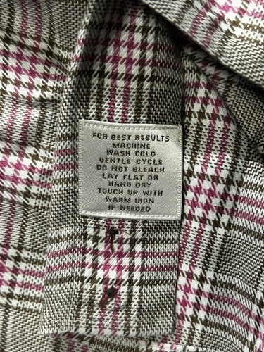 Peter Millar Polo Golf Shirt Gray And Pink XL Small Knick As Shown In Photos - Picture 9 of 18
