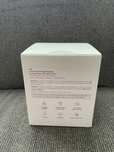Spoiled Child S25 Extra Strength Collagen Peptides Powder 8.8oz Unflavored NIB - Picture 3 of 3