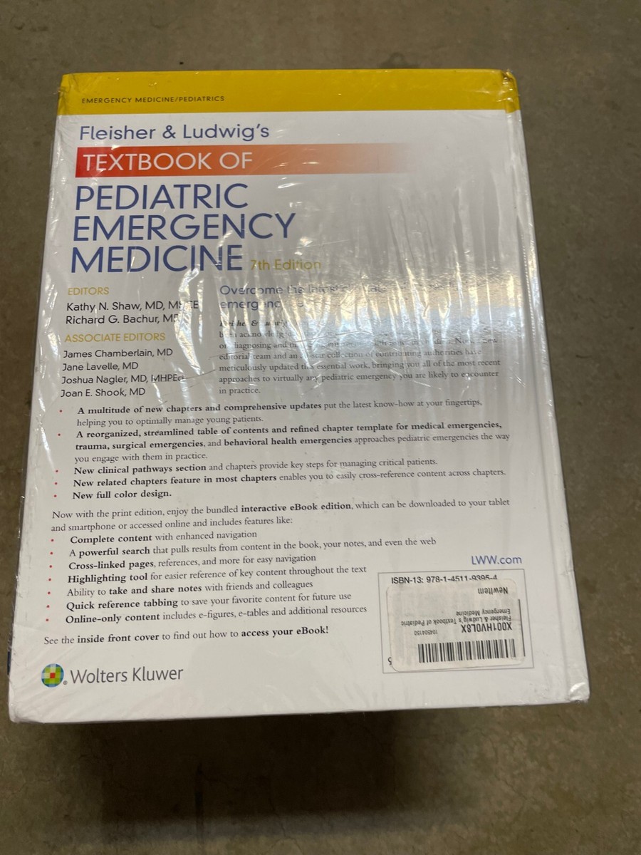Fleisher & Ludwig's Textbook of Pediatric Emergency Medicine