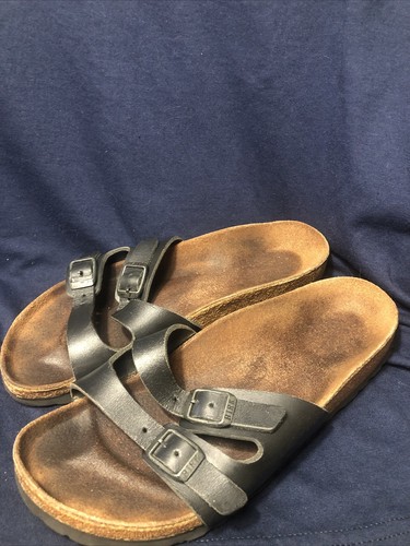 BIRKENSTOCK Black Patent Leather IBIZA 