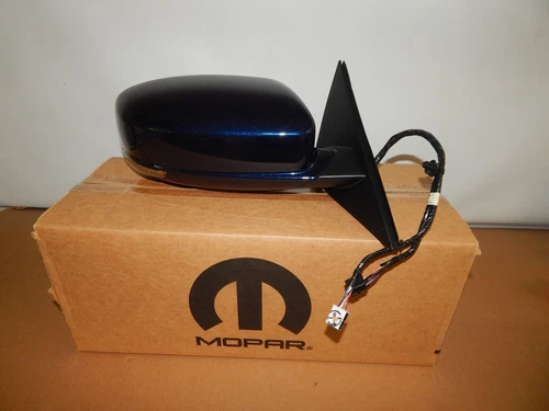 New OEM 2011-2018 Chrysler 300 Arabic RH Passenger Side Mirror Power Heated Blue