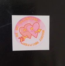 scratch and sniff stickers NEW Wacky Whiffer Bubblegum Hearts scent