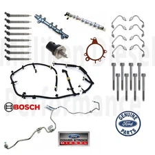 Fuel Contamination Kit 2015-2016 6.7L Ford Powerstroke no CP4 $800 Core Charge