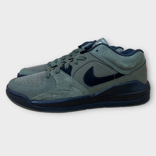 Jordan Stadium 90 Low "Olive Green Black" Herren Gr. 10 Schuhe Sneaker NEU