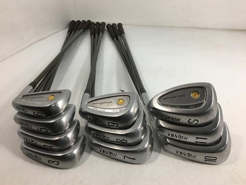 HONMA LB-708 4Star Iron Set 3-sw 10pc S-2 SR-Flex Super Ferrite Carbon 4S - Picture 5 of 8