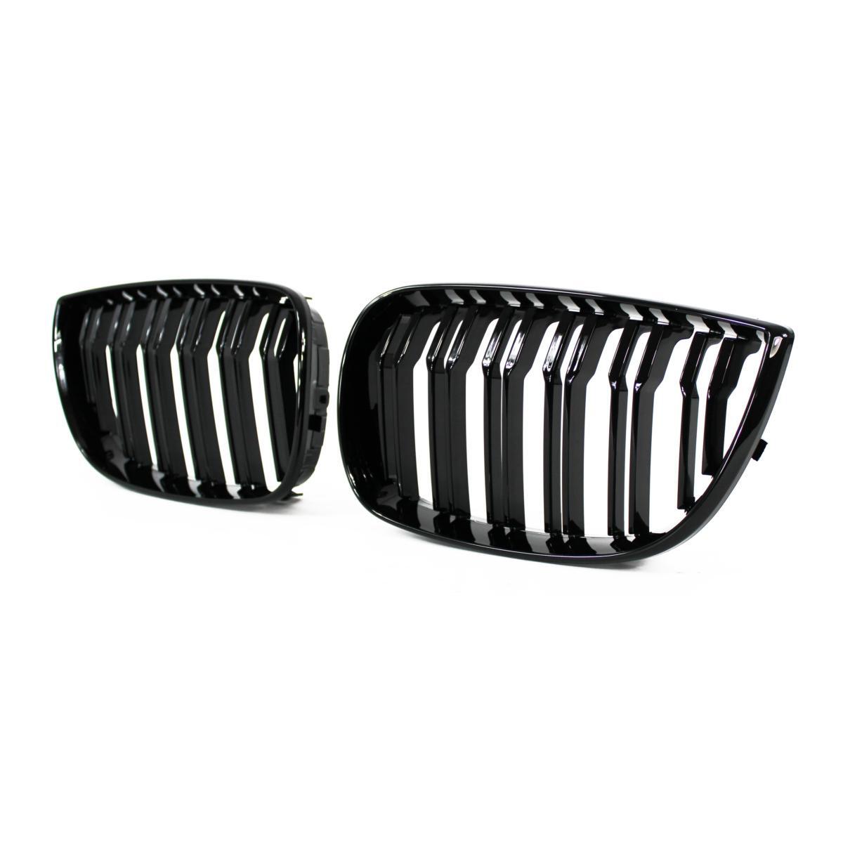 Calandre noire E87 sans emblème pour réparer l'avant BMW 118d 120i