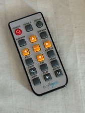 GENUINE OMNITECH 7" DIGITAL PHOTO COLLAGE PHOTO FRAME REMOTE - TESTED