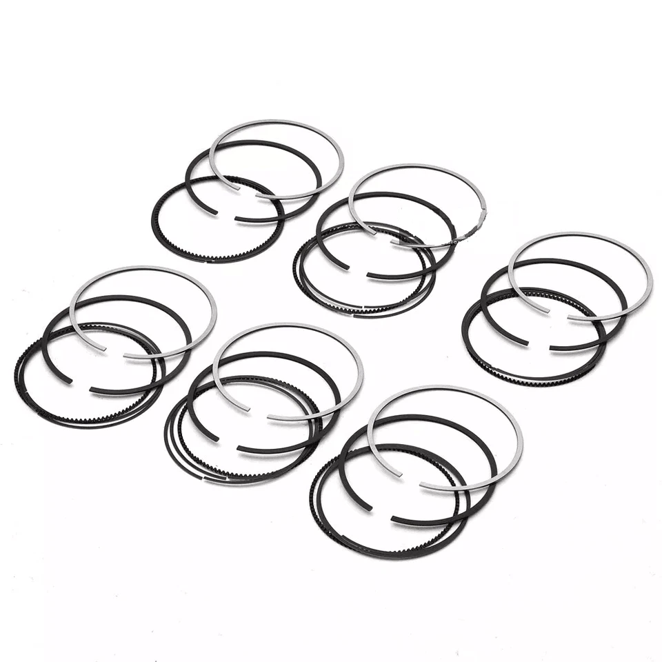 Juego de 6 anillos de pistón STD para BMW 325i 530i 730i X3 Z4 E46 E60 E65 M54 2.5 3.0 Foto 3 de 3