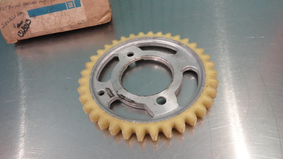 Original 1368013 1967 Buick Electra Skylark Riviera Piñón de leva 400 430 V8 Foto 4 de 4