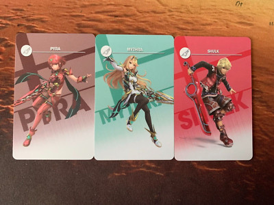 Xenoblade Chronicles 3  3er Set NFC-Karten Pyra, Shulk, Mythra
