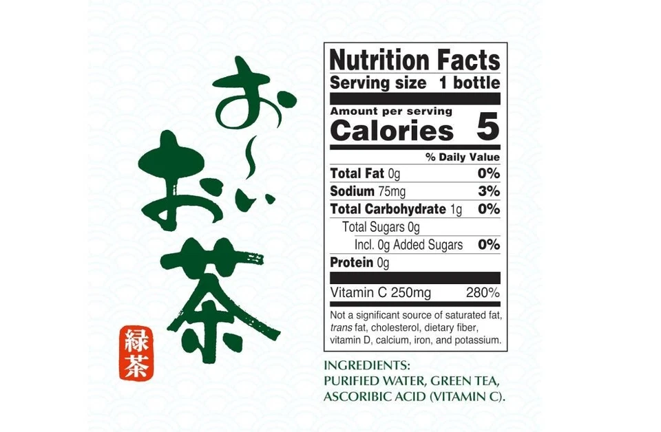 Paquete de 12 té verde Ito En Tea Oi Ocha sin azúcar de 16,9 onzas Foto 2 de 4