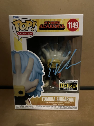 Funko Pop! Vinyl: My Hero Academia Shigaraki Entertainment Earth Signed JSA COA