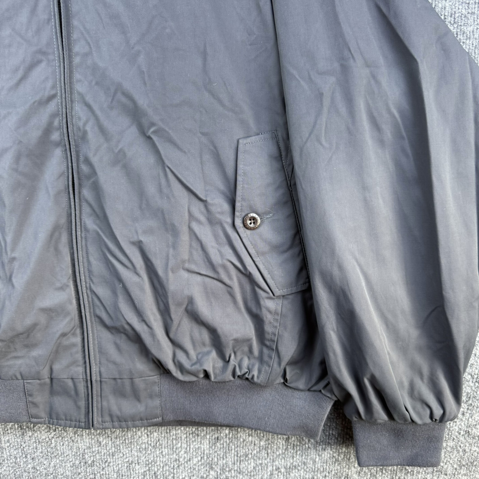 Orvis Zip Up Jacket Men's Extra Large Black Band … - image 3