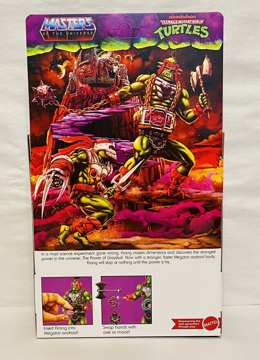 MOTU Origins Turtles of Grayskull KRANG Deluxe Action Figure MOTU Origins Turtles of Grayskull KRANG Deluxe Action Figure
