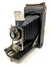 Antique 1910s NO. 3A Folding Pocket Kodak Camera Black Bellows