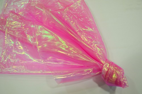 Iridescent Organza Fabric | Pearl Organza | 60" | Holographic Organza Fabric | - Picture 6 of 10