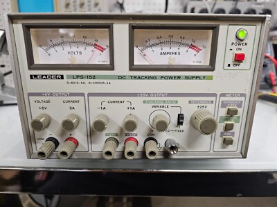 Leader LPS 152 Triple Output DC Tracking Power Supply Very good condition